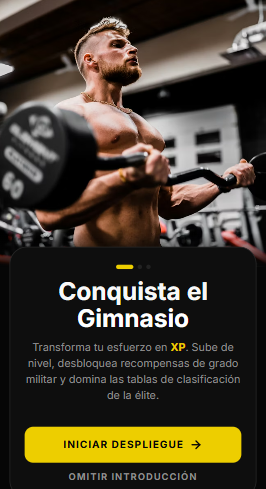 Conquista el gimnasio